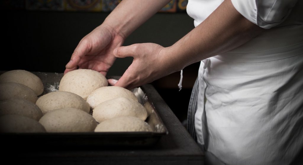 impasto per la pizza napoletana