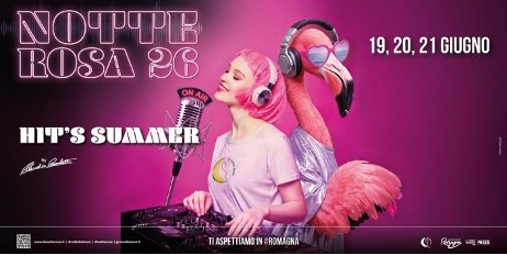 La Notte Rosa 2026 accende la Riviera: da J-Ax ai Nomadi, tre giorni di musica, spettacoli e grandi eventi in Emilia-Romagna