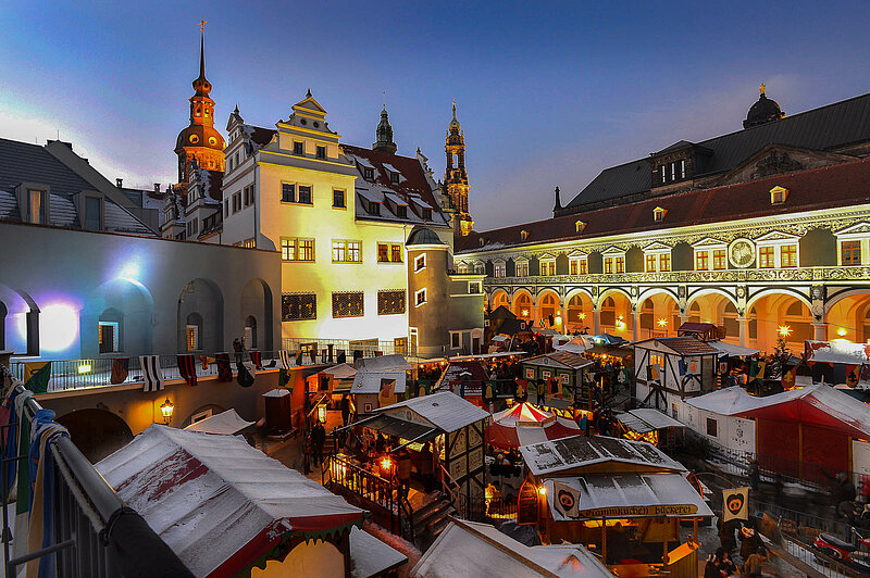 Mittelalter Weihnacht im Stallhof Dresden - Foto: mittelalter-weihnacht.de