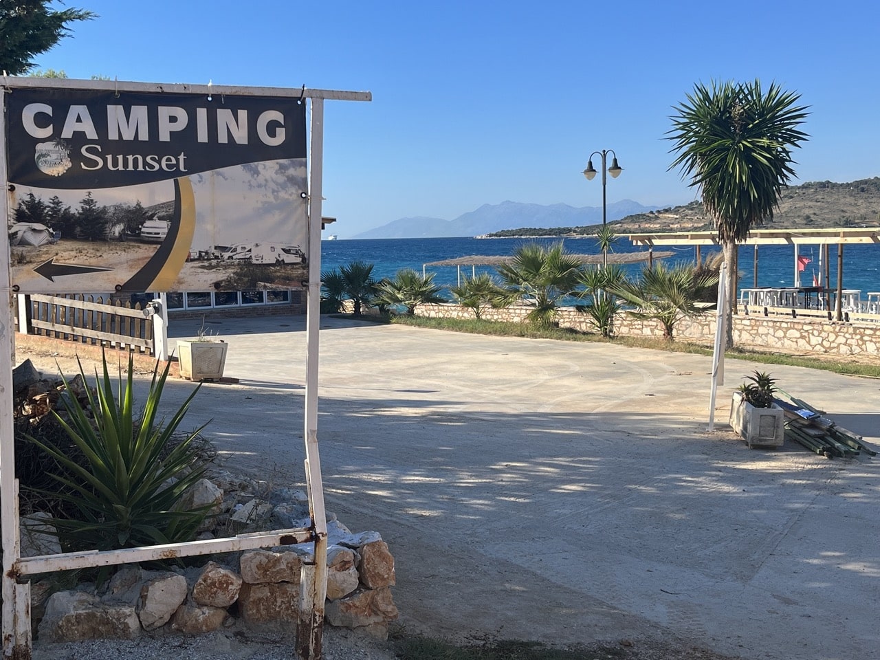 Camping Sunset Ksamil Albanien