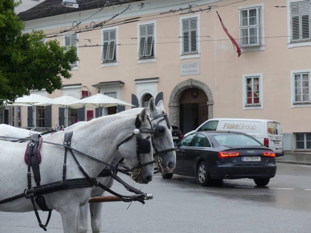 Husbil i Österrike. Salzburg
