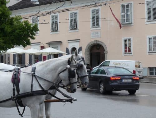 Husbil i Österrike. Salzburg