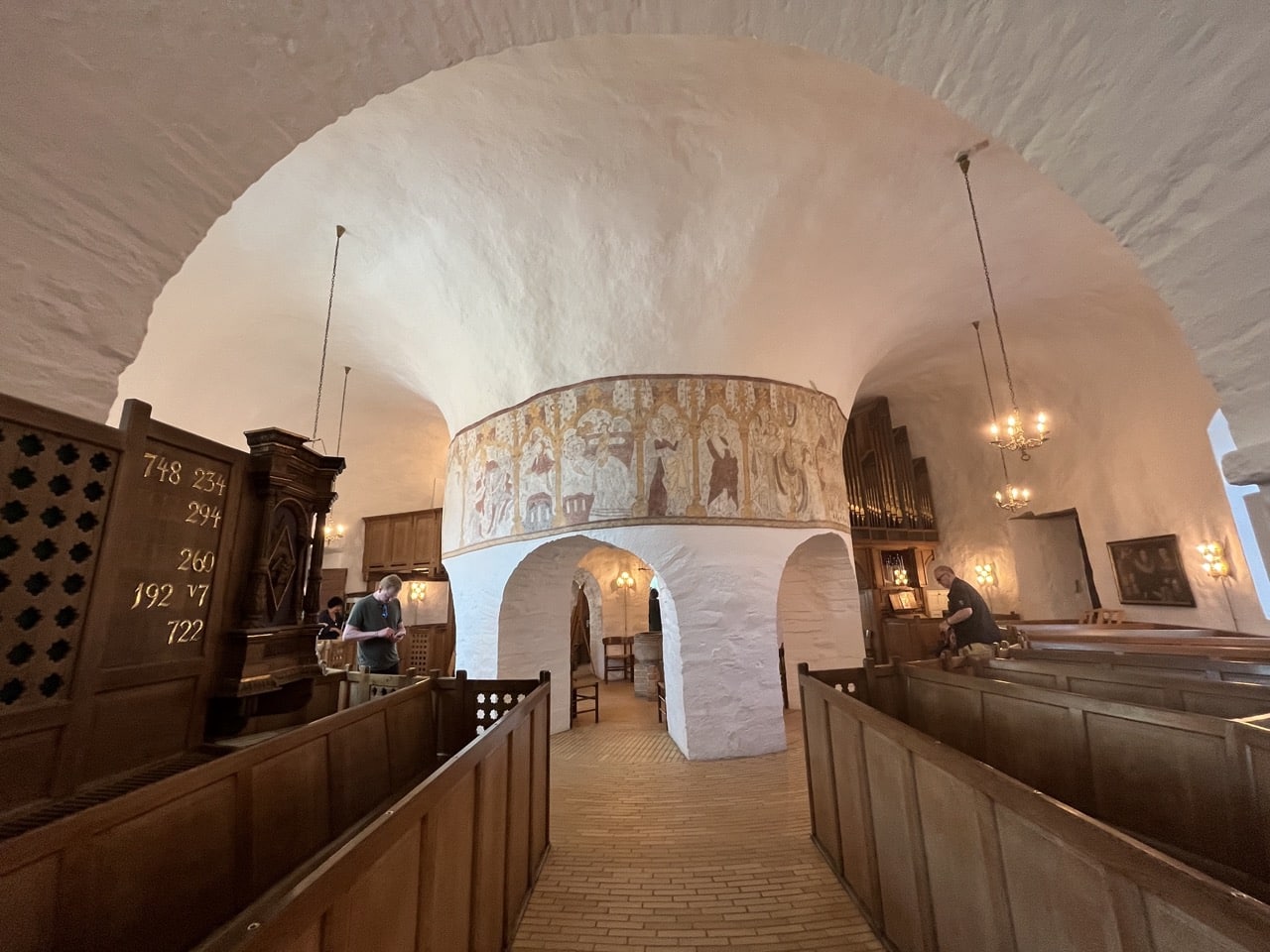 Österlars rundkyrka Bornholm