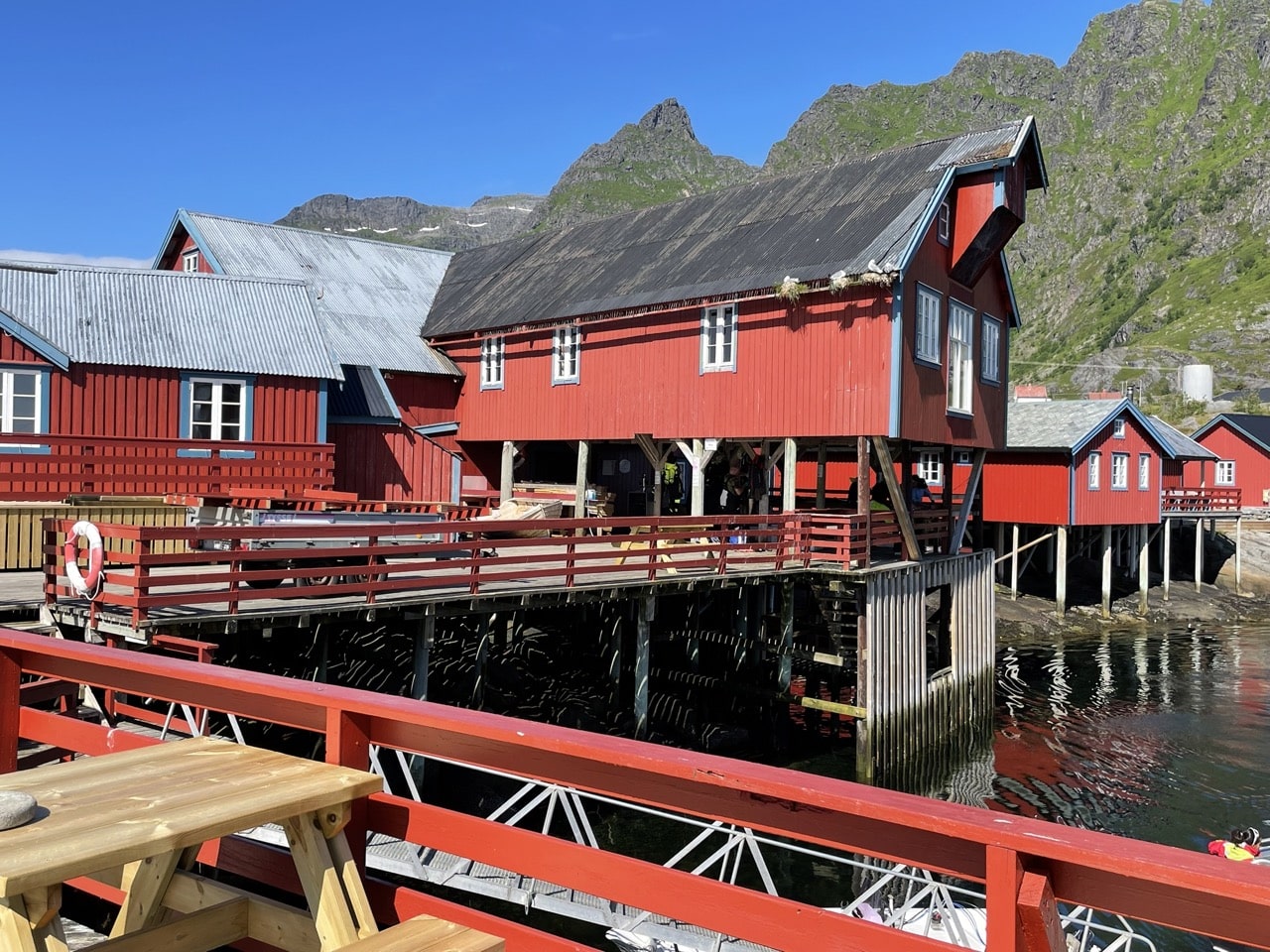 Lofoten i Norge