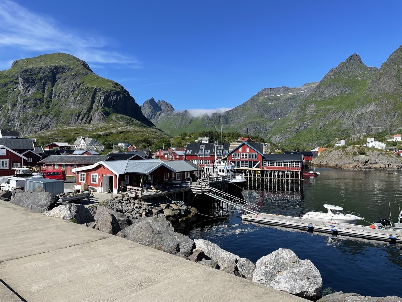 Lofoten i Norge