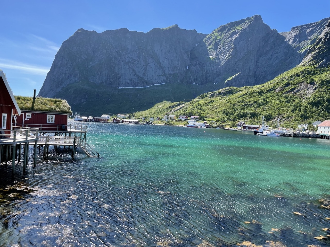 Lofoten i Norge