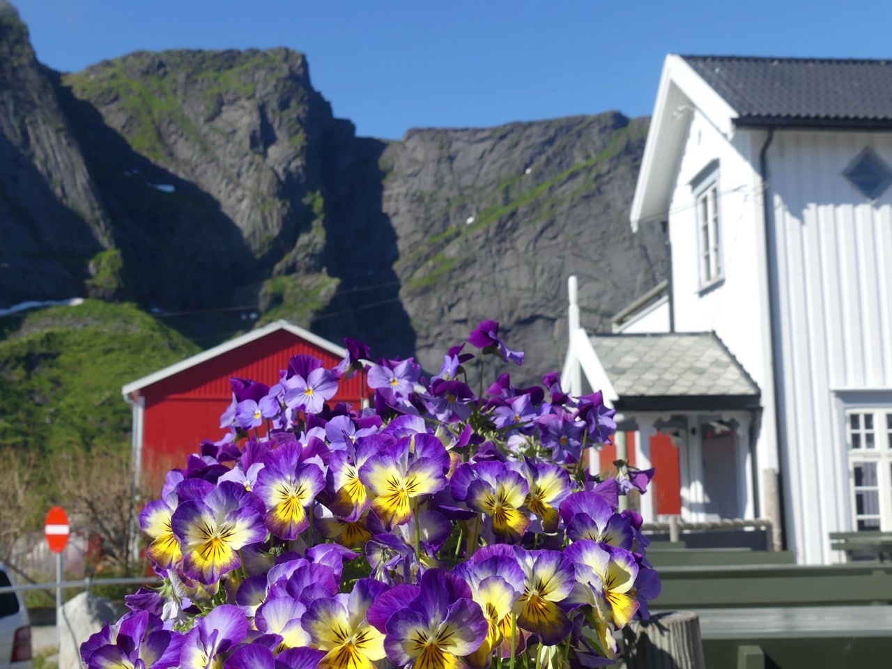 Lofoten i Norge