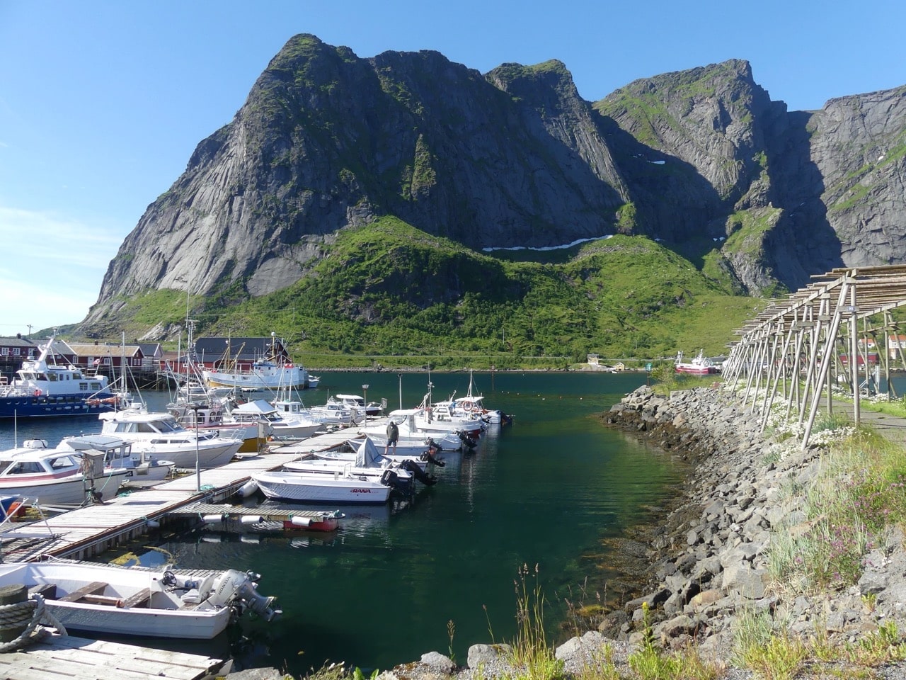 Lofoten i Norge