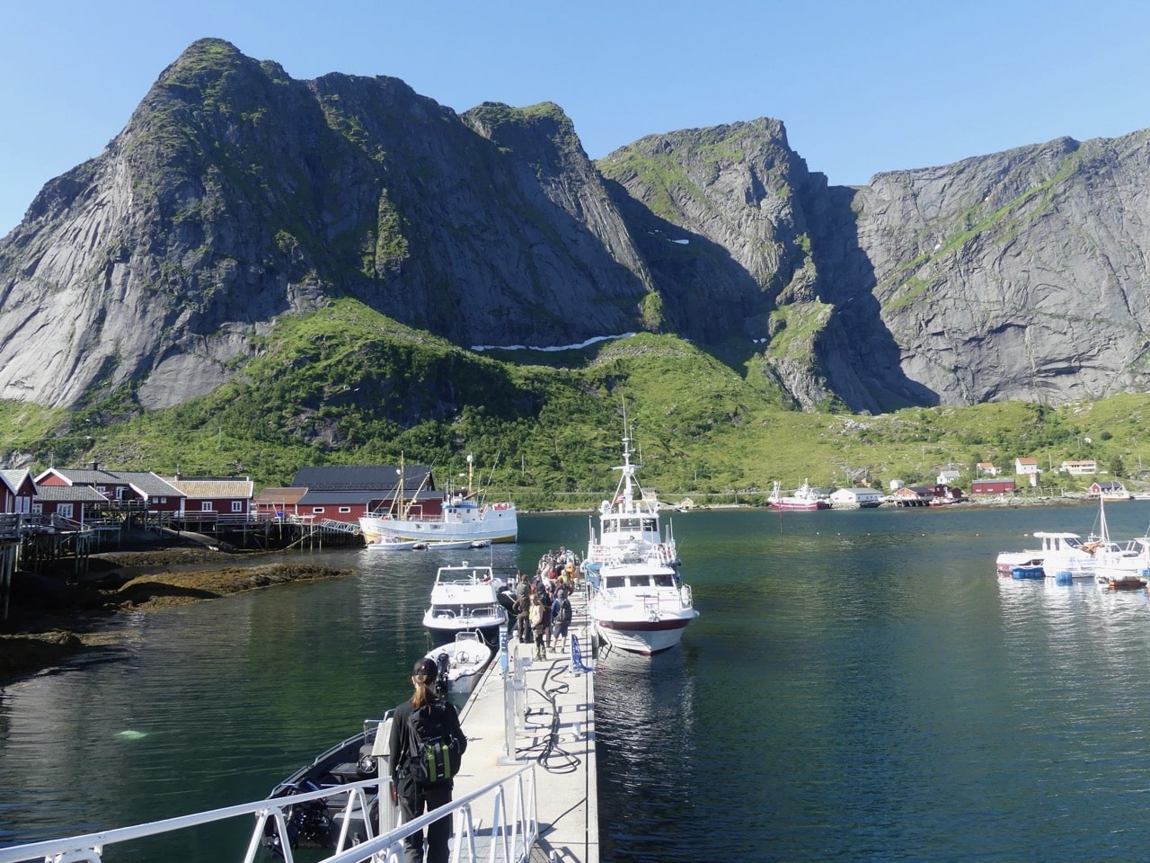 Lofoten i Norge