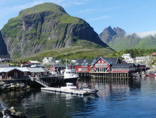 Lofoten i Norge