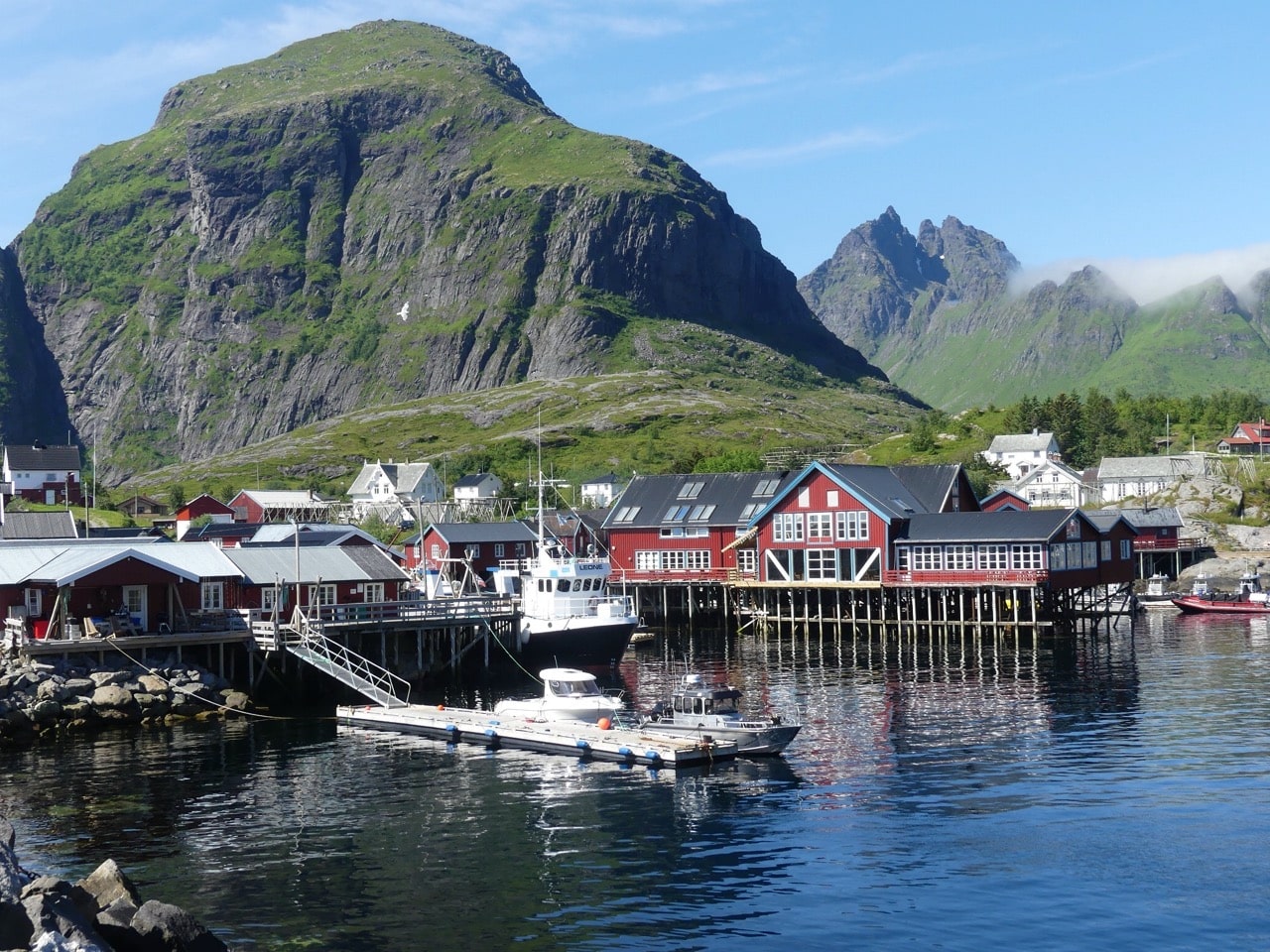 Lofoten i Norge