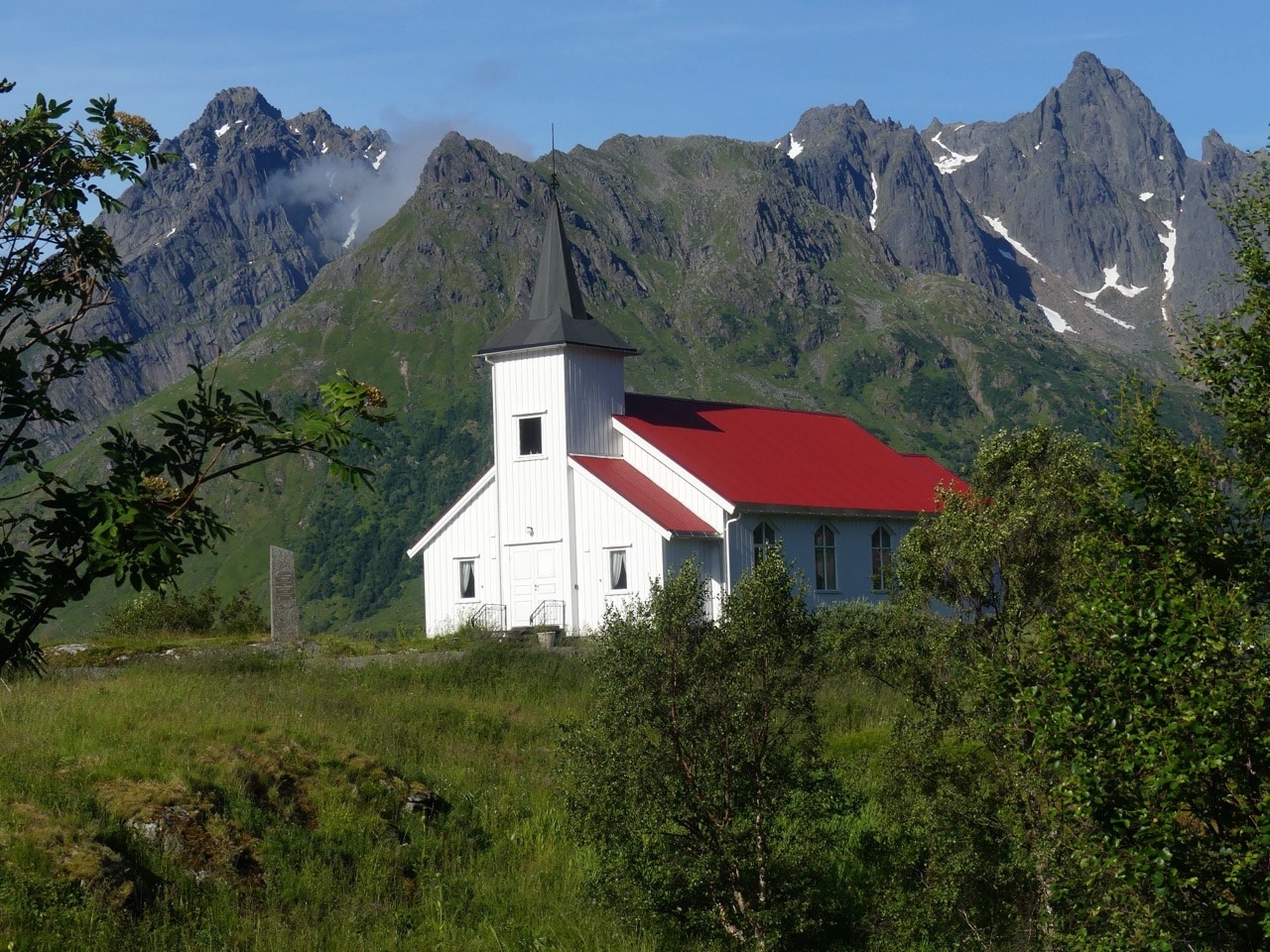 Lofoten i Norge