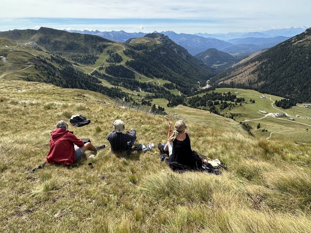 Vandring Dolomiterna Italien