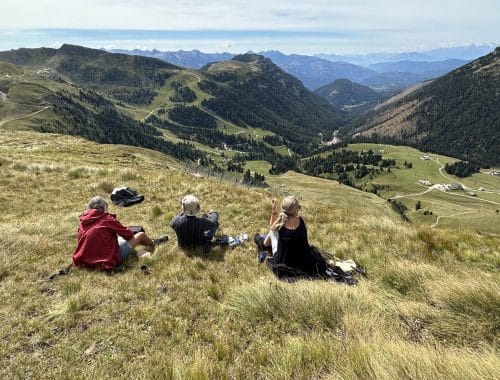 Vandring Dolomiterna Italien