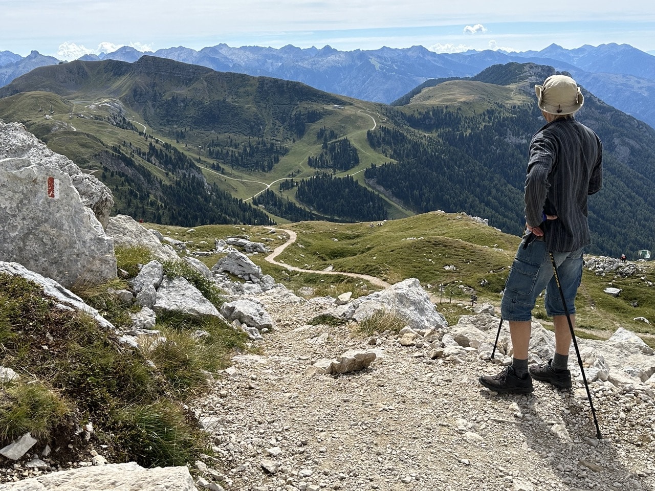 Vandring Dolomiterna Italien