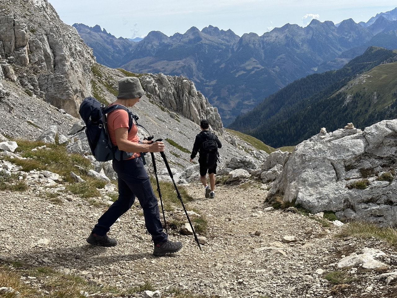 Vandring Dolomiterna Italien