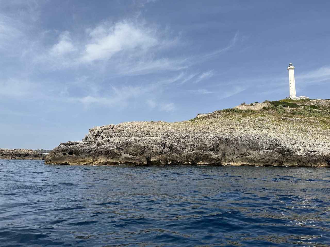 Italienska klacken Leuca Italien
