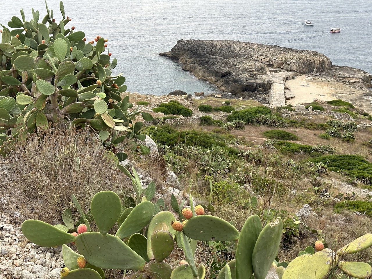 Italienska klacken Leuca Italien