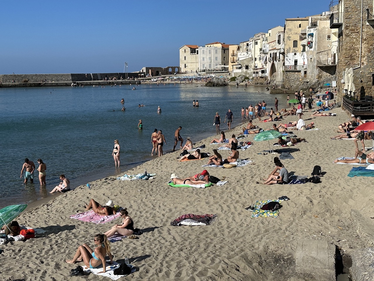 Cefalu Italien