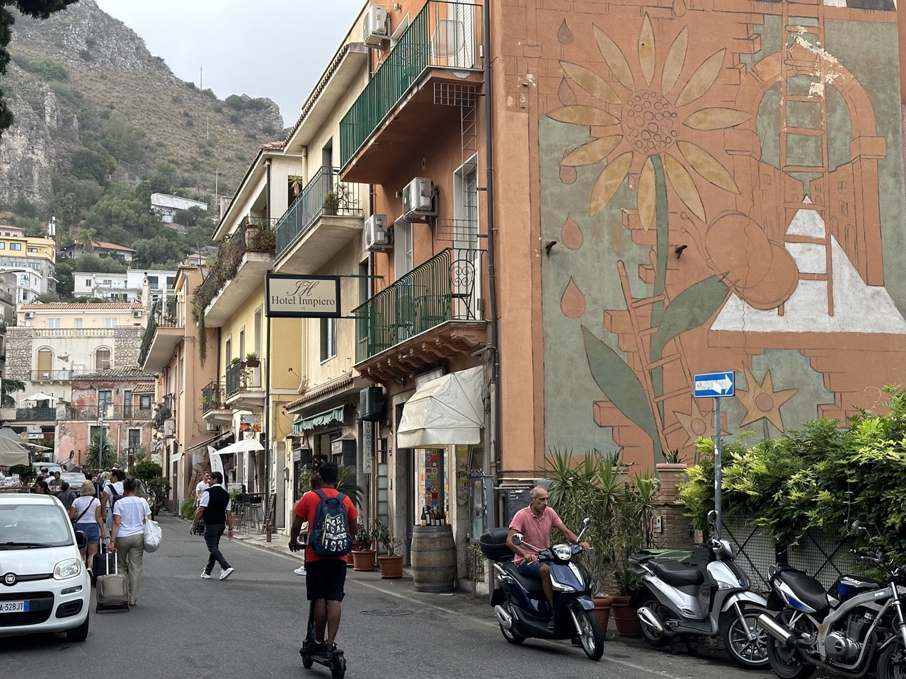 Taormina Sicilien Italien