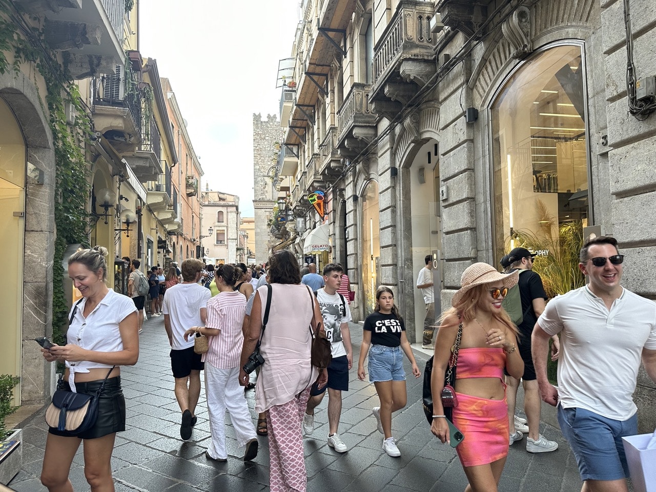 Taormina Sicilien Italien