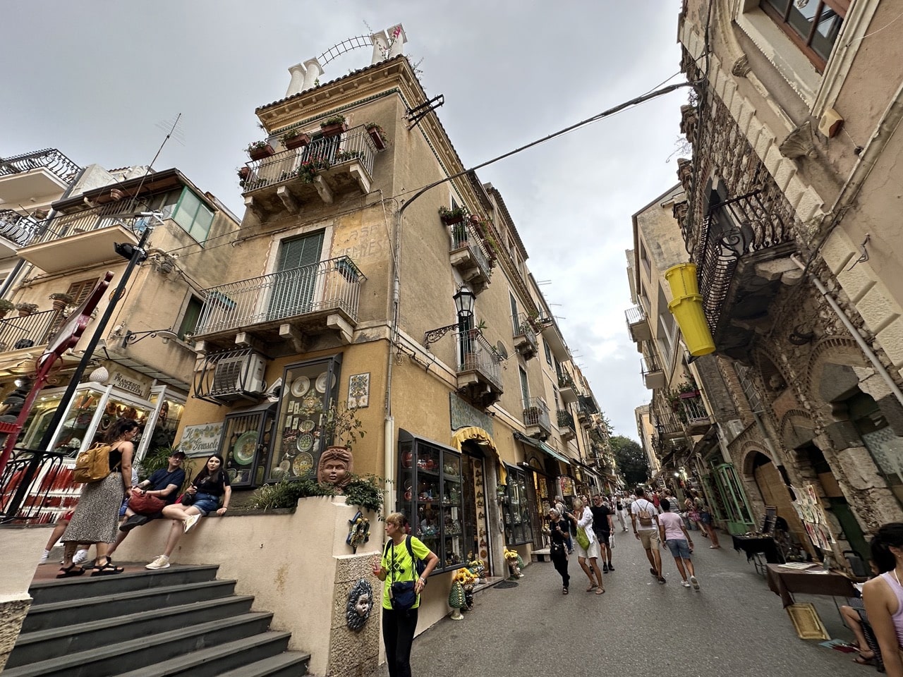 Taormina Sicilien Italien
