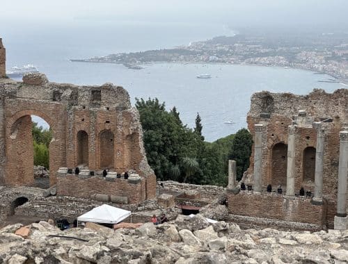 Taormina Sicilien Italien