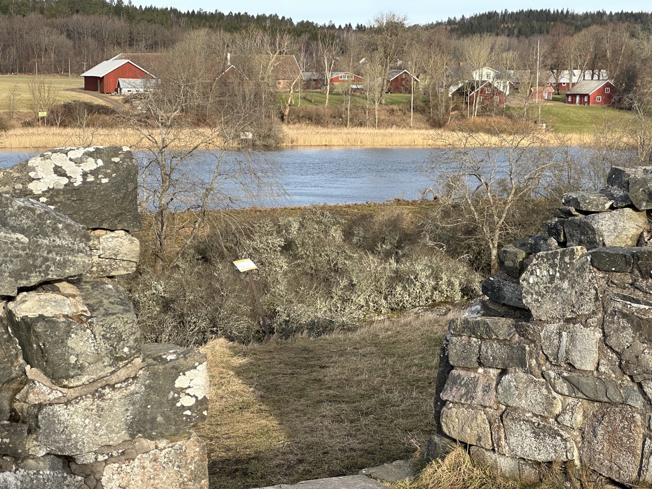 Ragnhildsholmens borgruin Kungälv Sverige