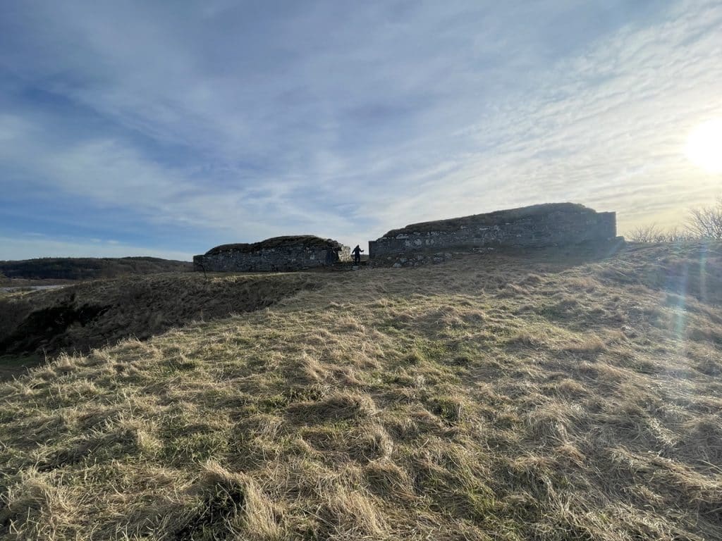 Ragnhildsholmens borgruin Kungälv Sverige