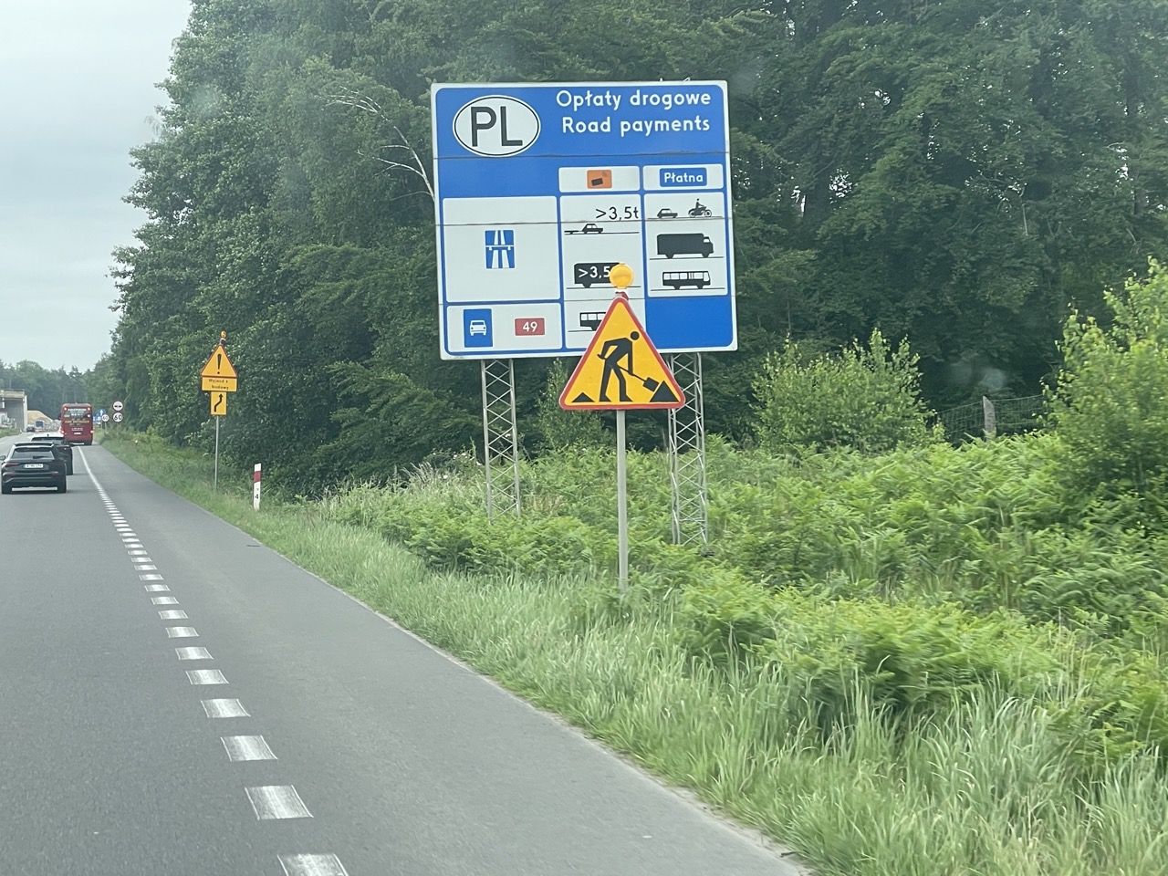Med husbil i Polen