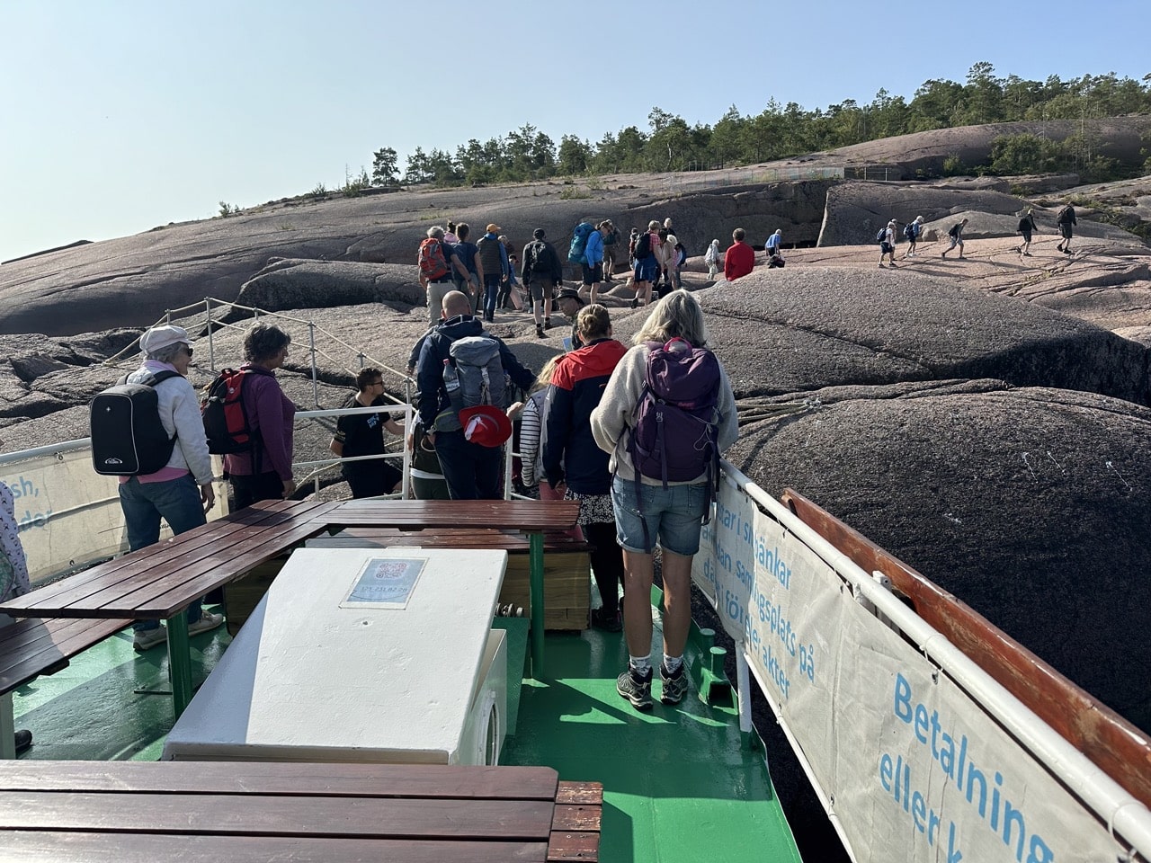 Blå Jungfrun Nationalpark Sverige