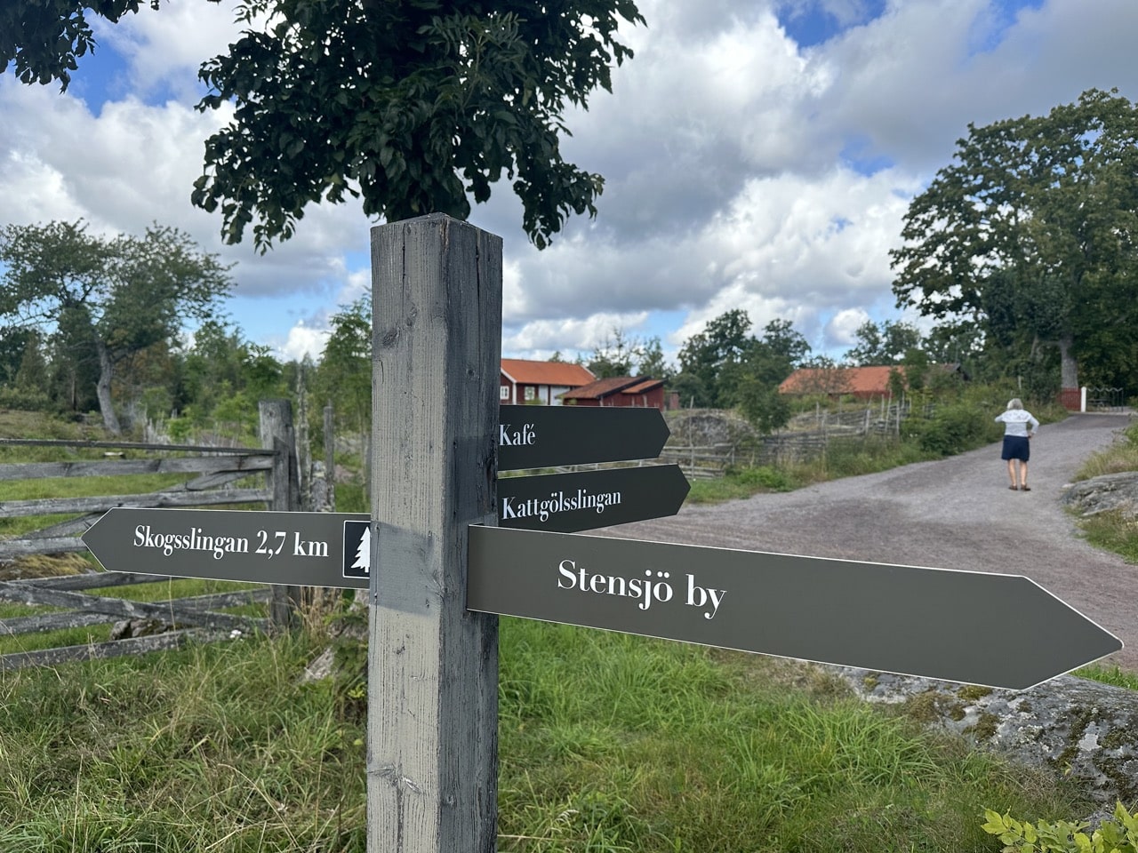 Stensjö by Småland Sverige