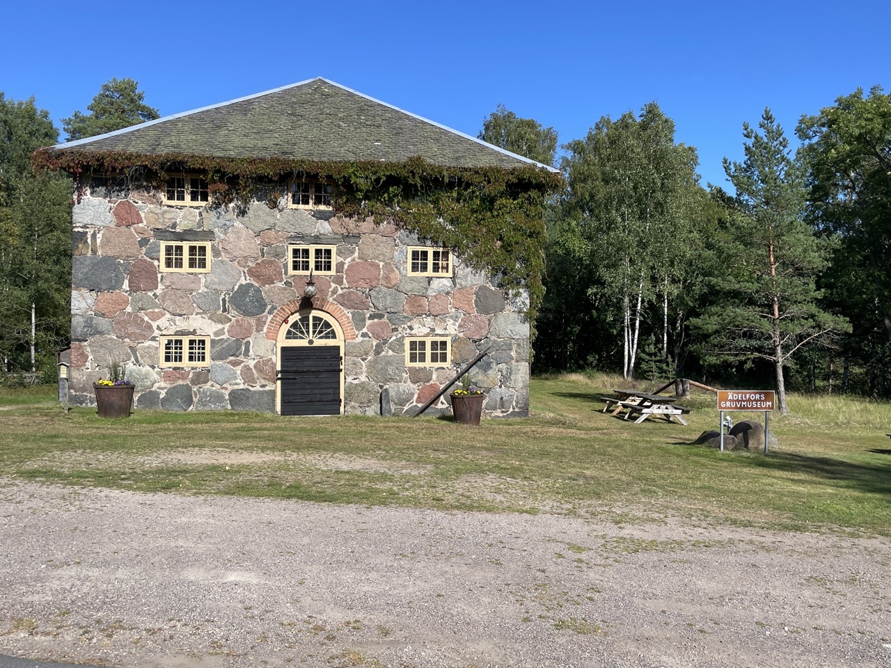 Guldvaskning Ädelfors Småland Sverige