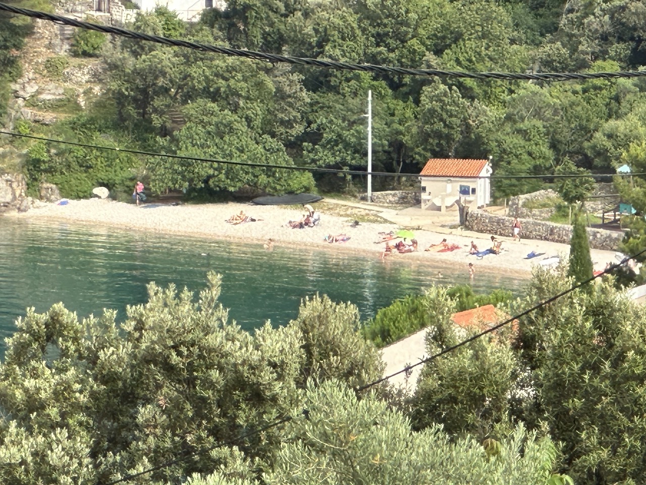 Cres Med Gogo till Valun Kroatien