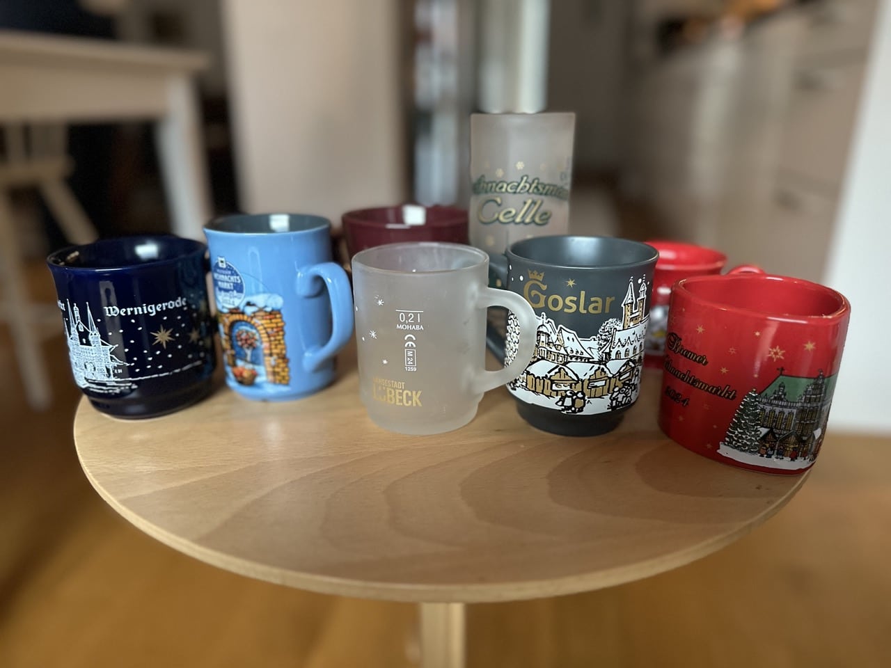 Glüwein Julmarknad Tyskland