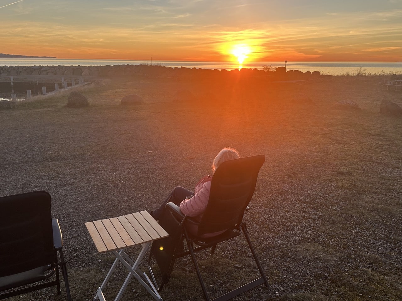 Vistorps hamn Skåne Sverige