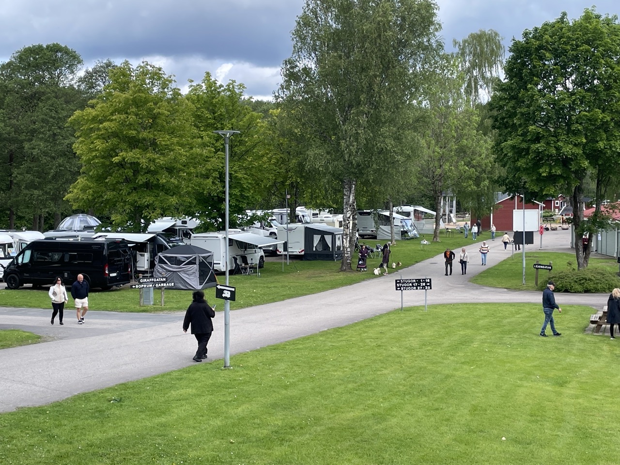 Husbilsträff Borås Västergötland Sverige