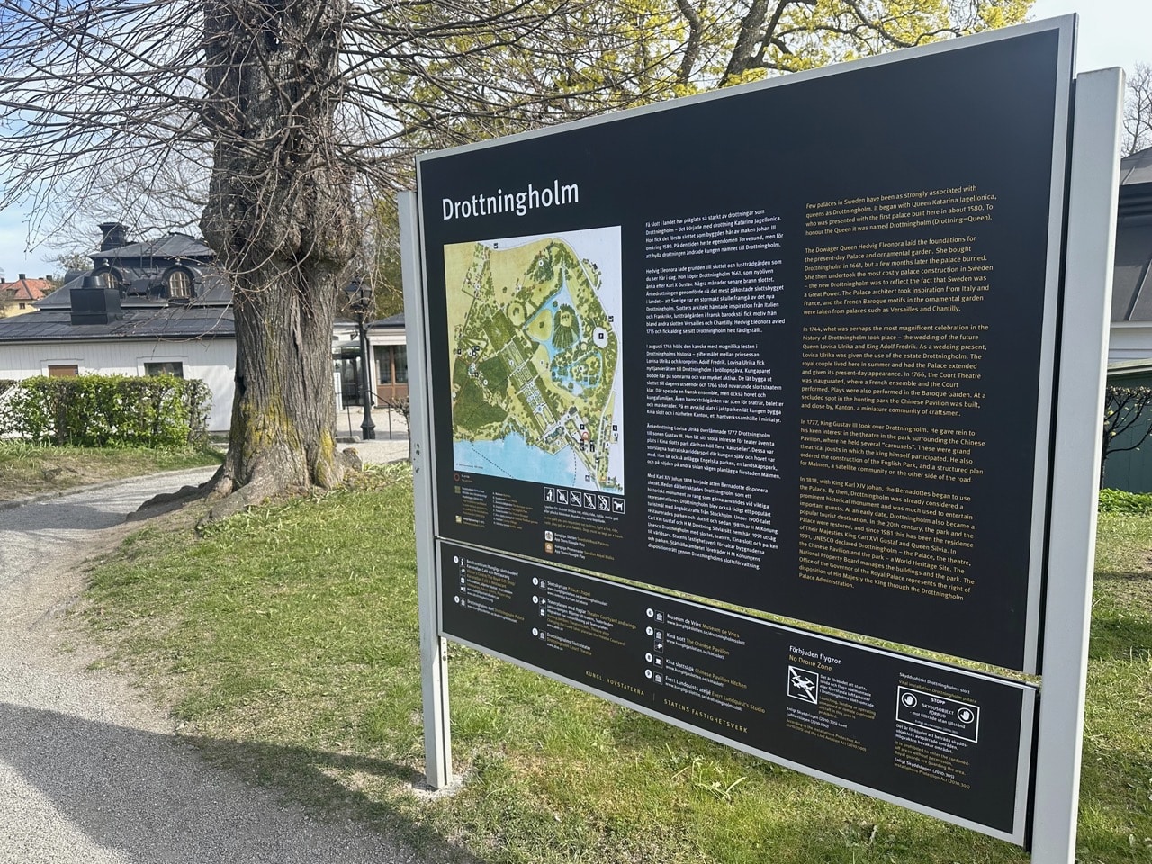 Drottningholm Världsarv Stockholm Sverige