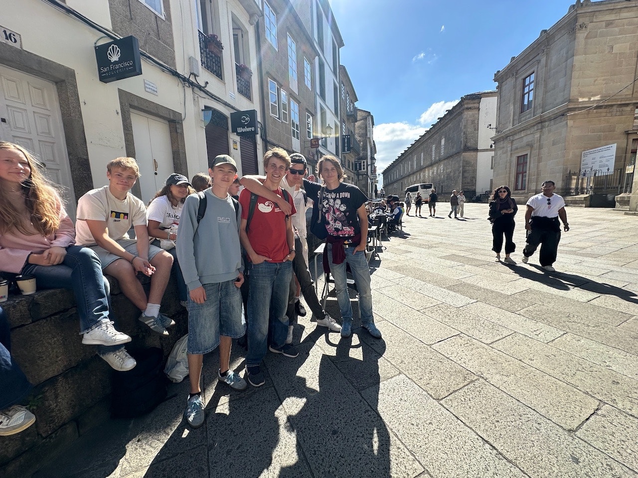 Santiago de Compostela Spanien