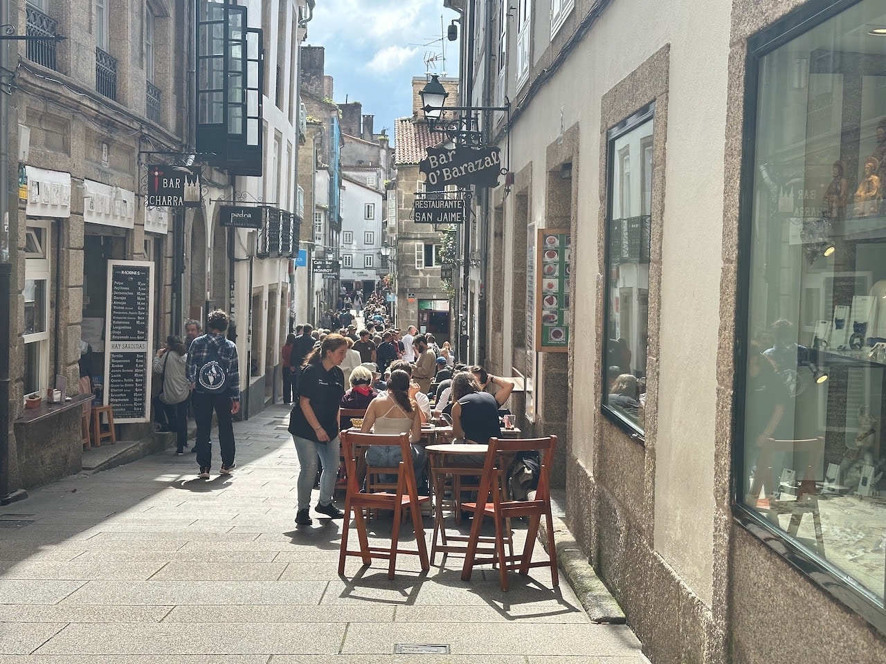 Santiago de Compostela Spanien