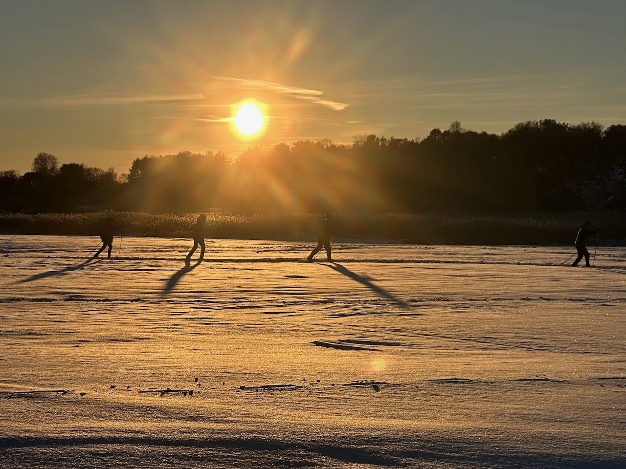 Skidor på tippen Fiskebäck Göteborg Sverige