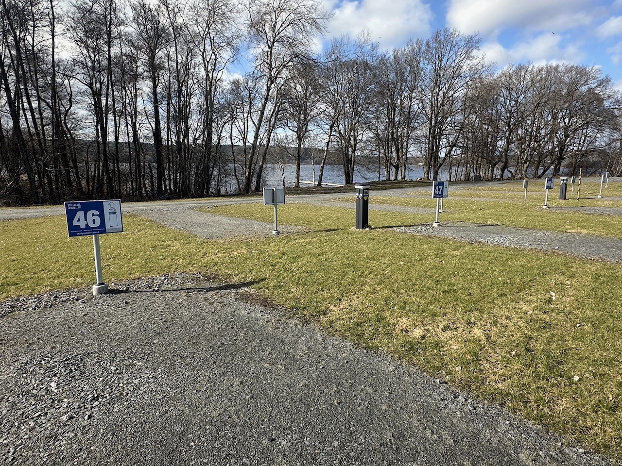 Lerum Ställplatser utanför Göteborg Sverige