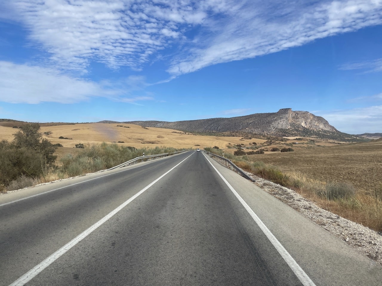 Med husbil i Spanien