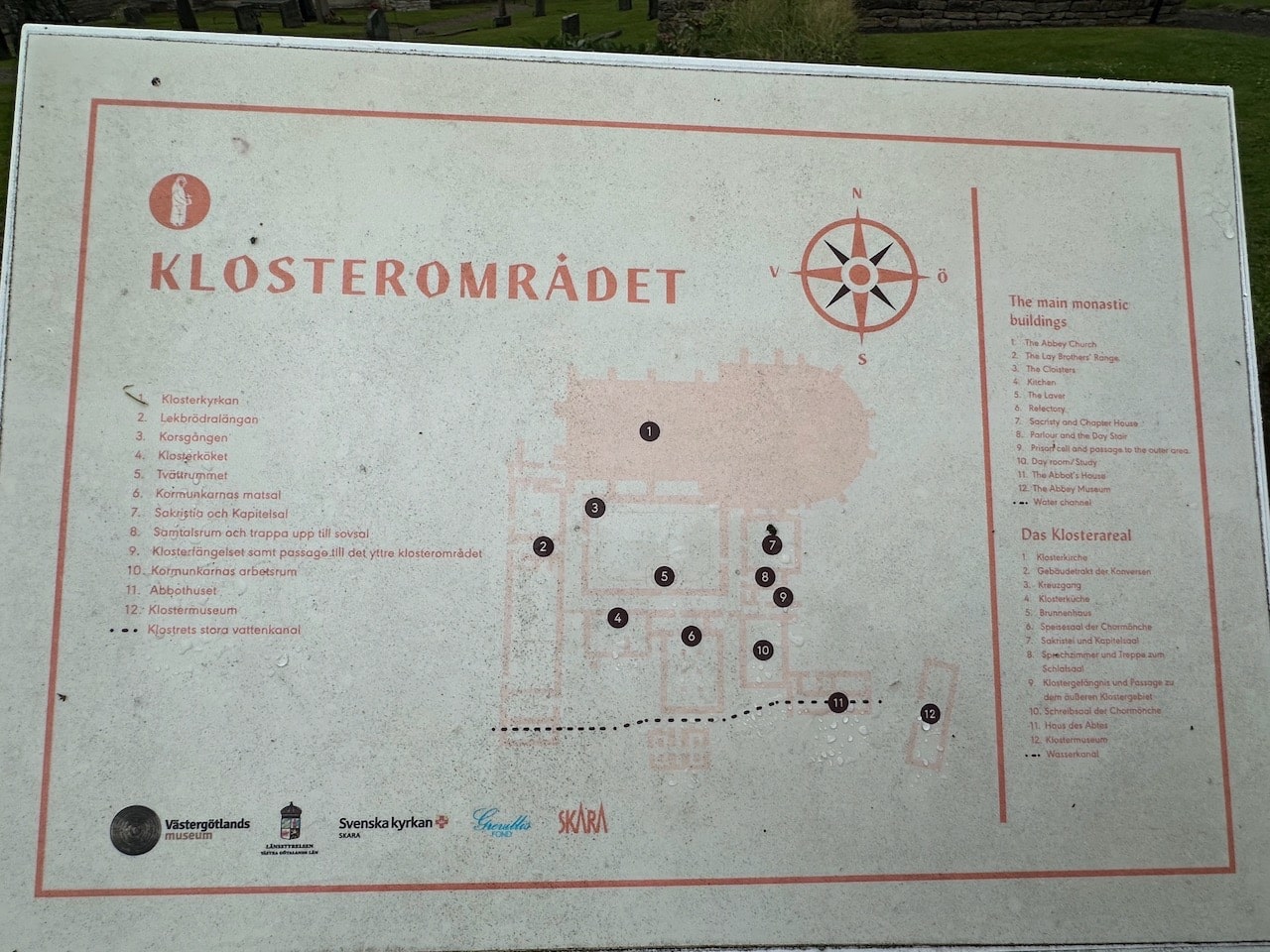 Varnhem Västergötland Sverige