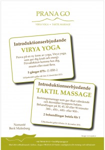 Flyer-PRANA GO-introduktionserbjudande