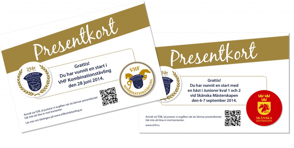 Presentkort_Vellinge Hästsportförening by epafi