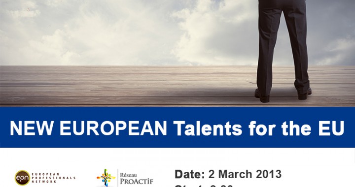 NEW EUROPEAN TALENTS for the EU