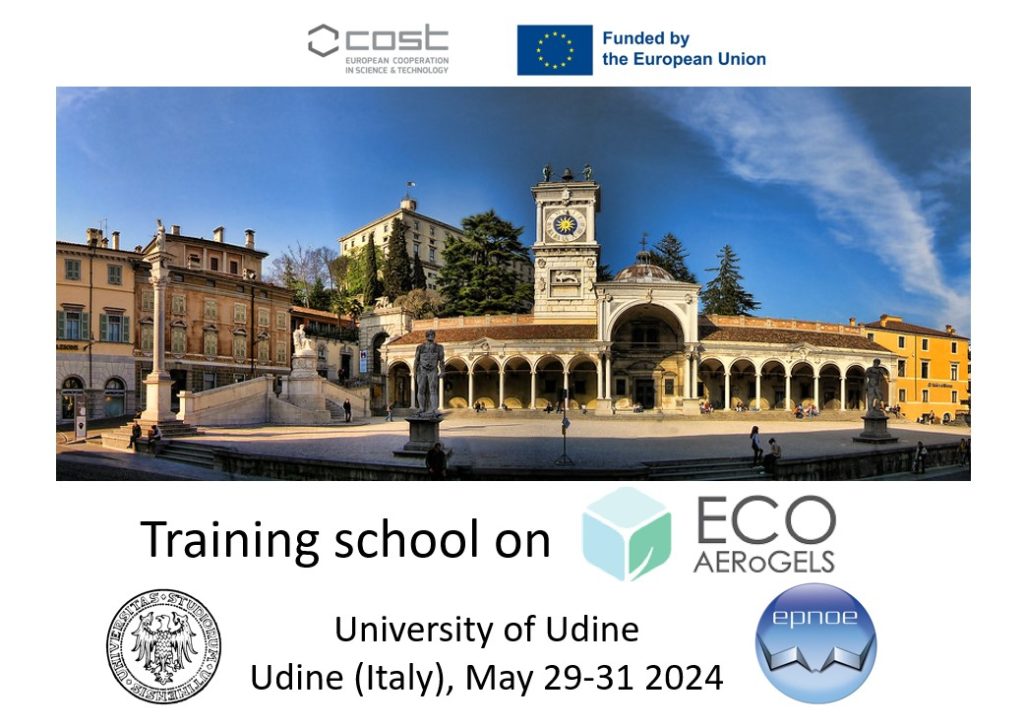Training school on ECO-AERoGELS Training school on ECO-AERoGELS