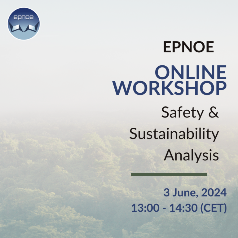 EPNOE safety and sustainability workshop