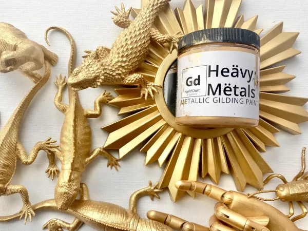 Wise Owl Heavy Metallic gold